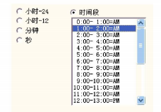 图 4-49 时间元素的参数定义