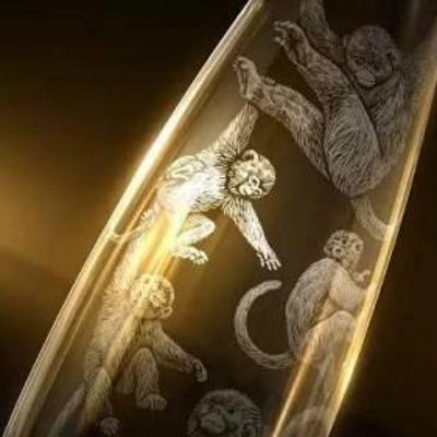 紫外线香蕉视频你懂的打标机在玻璃制品上的应用