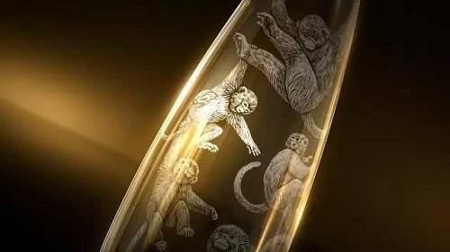 紫外线香蕉视频你懂的打标机在玻璃制品上的应用